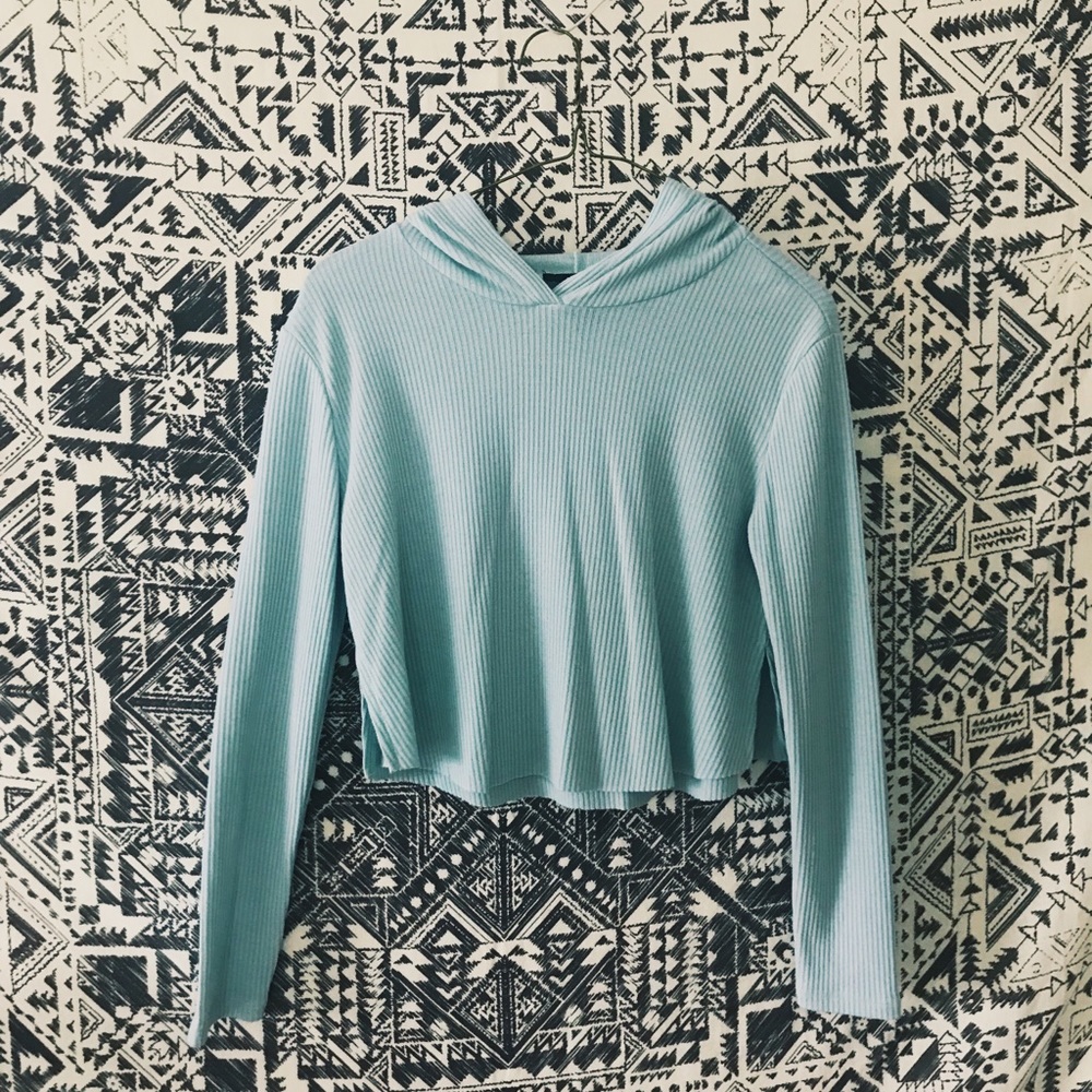 Cropped hoodie